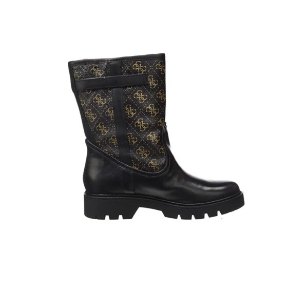 GUESS Bottes à lacets Vaney avec détails matelassés. GUESS. Bottes lacets noires pour ... Bottes Guess BABEEACTIVE LADY