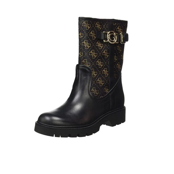 GUESS Bottes à lacets Vaney avec détails matelassés. GUESS. Bottes lacets noires pour ... Bottes Guess BABEEACTIVE LADY