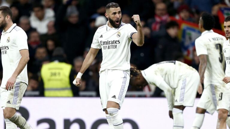 Benzema marque ,le Real en demies de la copa del rey