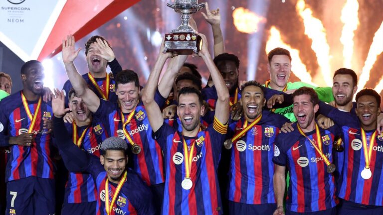 Le Barça humilie le Real Madrid et remporte la Supercoupe d’Espagne