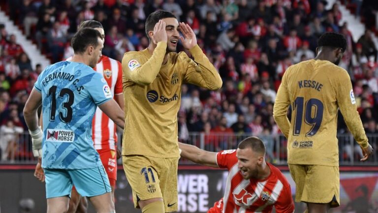 Le Barça chute à Almeria