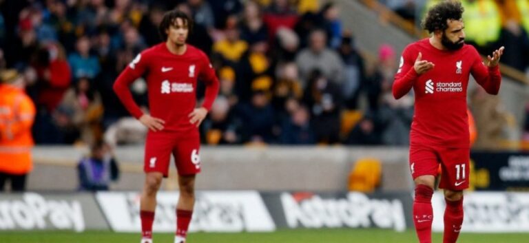 Liverpool humilié à Wolverhampton Premier league