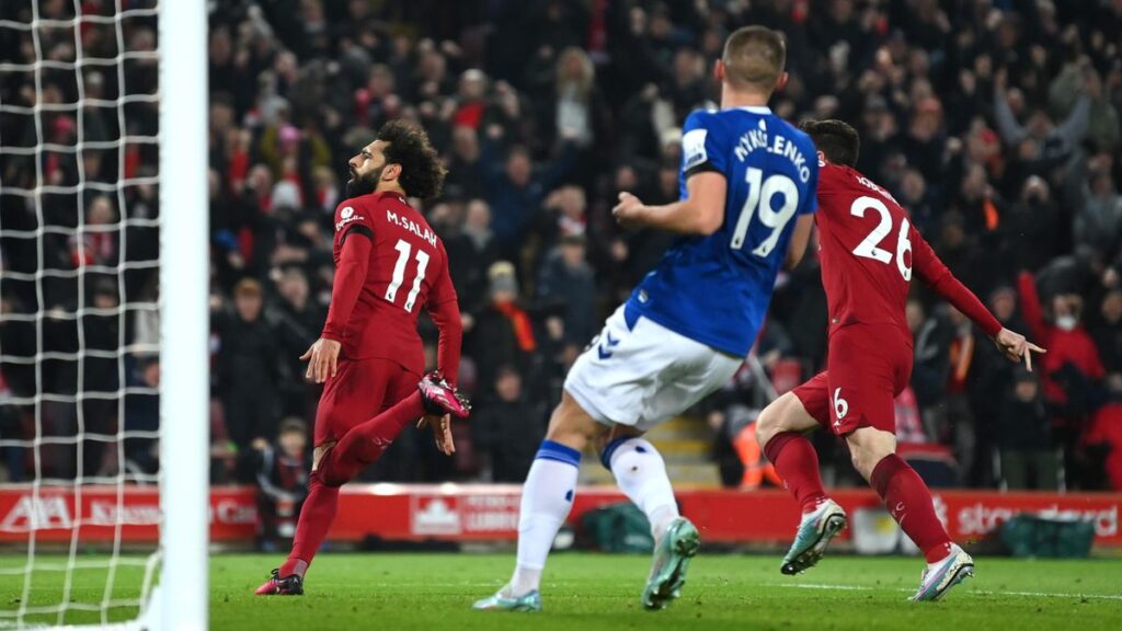 Liverpool s'impose face à Everton (2-0) Premier League  le derby de la Mersey