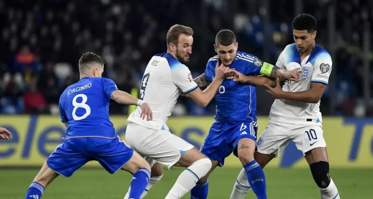 Défaite de l’Italie contre l’Angleterre