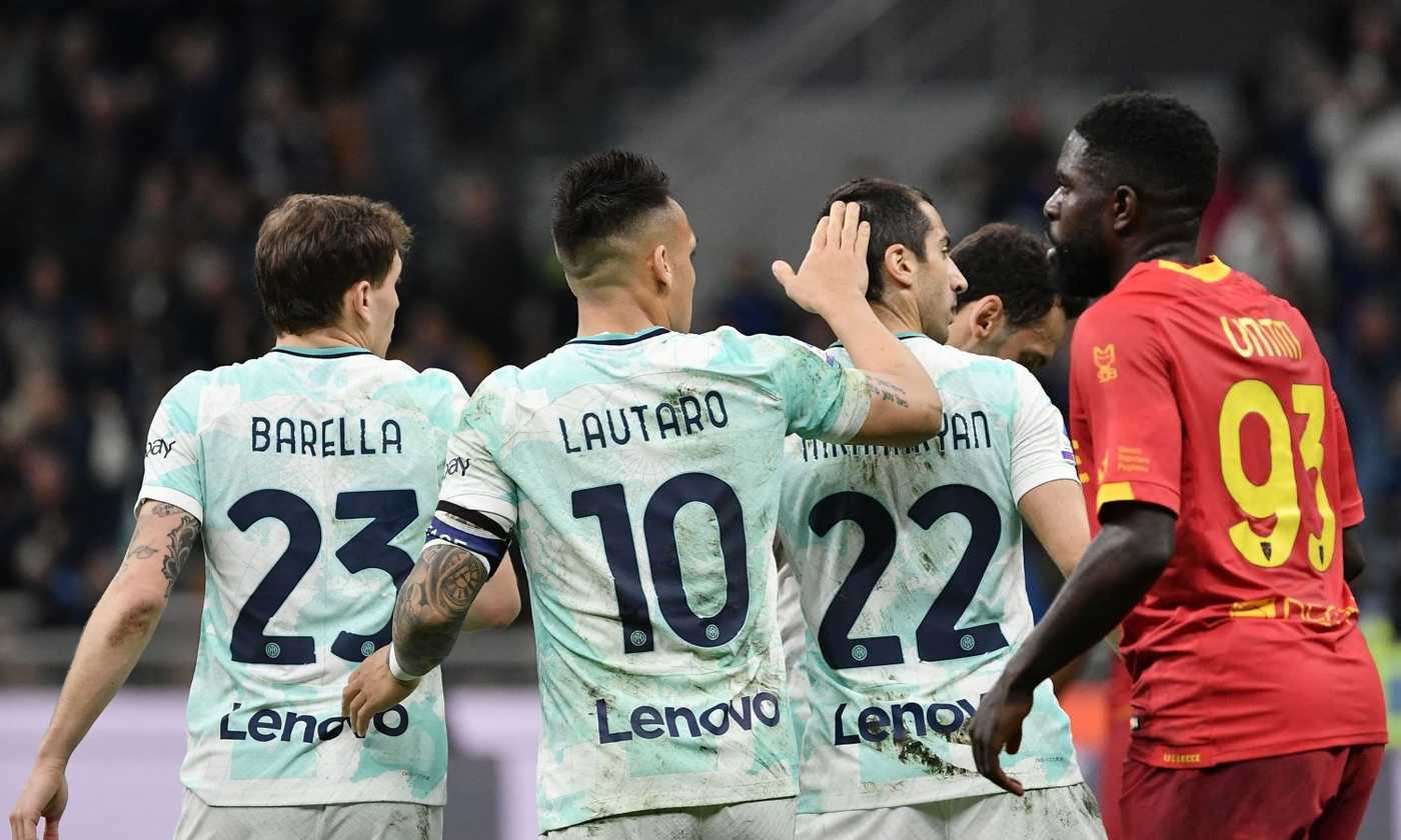 L'Inter s'impose contre Lecce (2-0) SERIE A