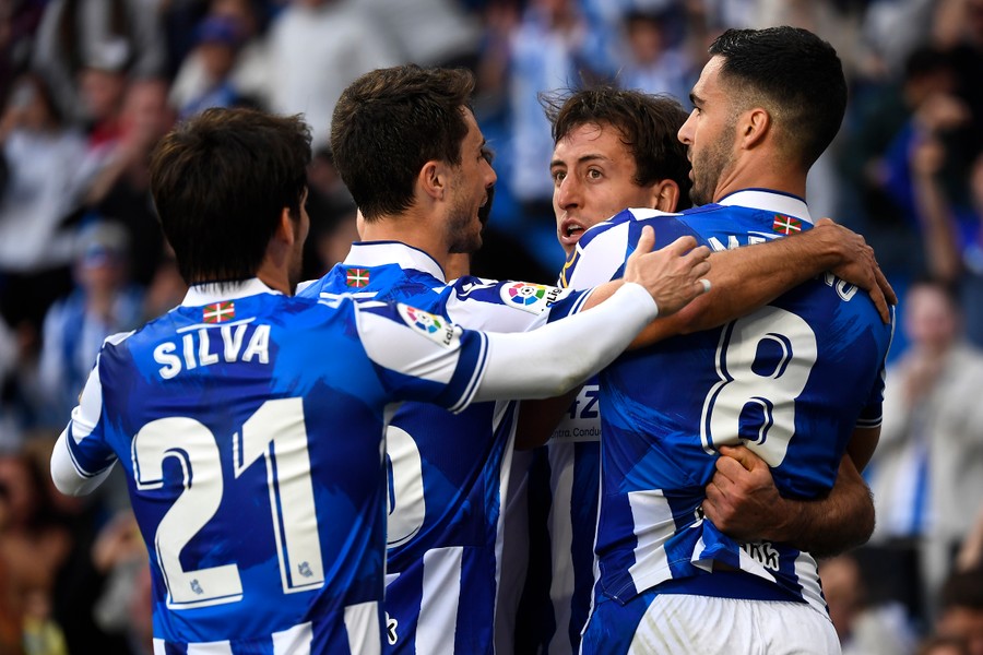  La Real Sociedad bat Getafe (2-0) Liga