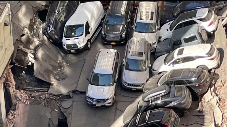 A Manhattan L’effondrement mortel d’un parking à New York