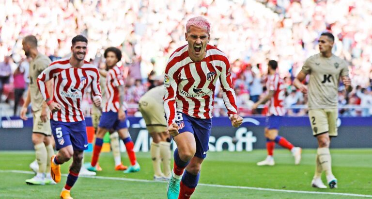 Atlético Madrid maîtrise Almeria, doublé de Griezmann