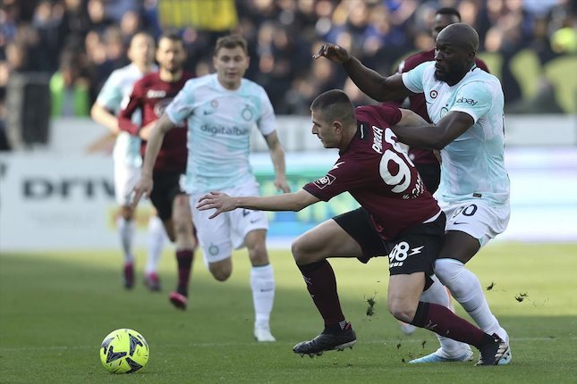 La Salernitana impose le nul à l'Inter Milan (1-1) Serie A