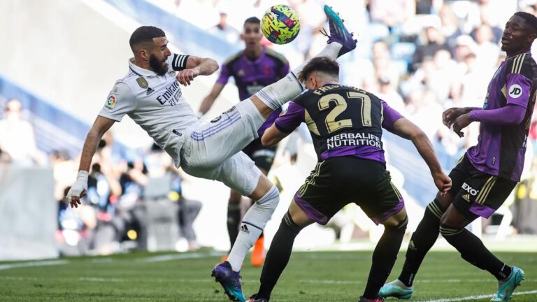 le Real Madrid punit Valladolid avec un Benzema phénoménal