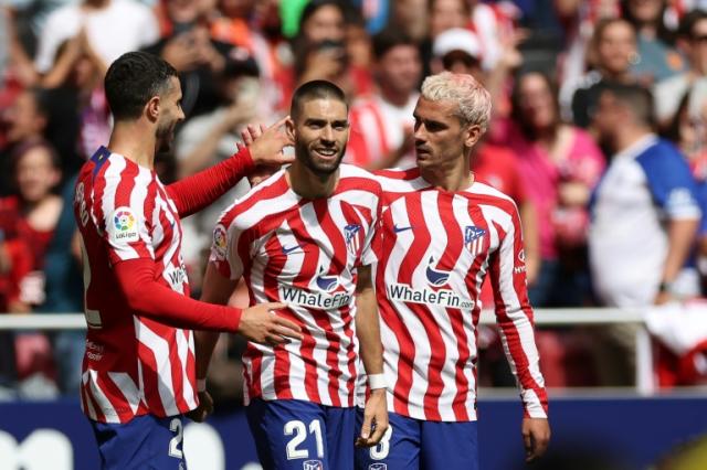 L’Atlético Madrid frappe fort contre Osasuna