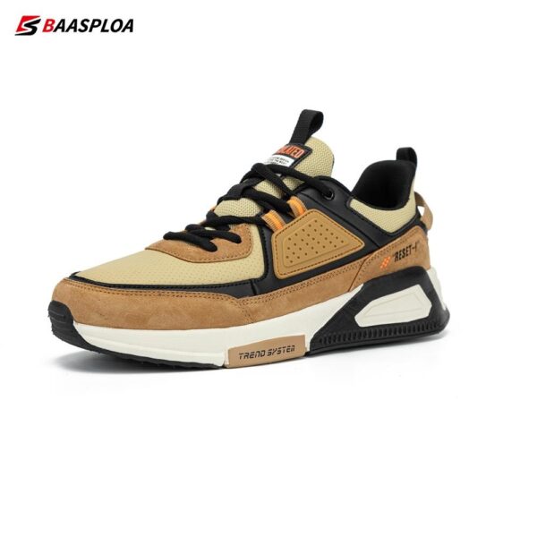 Baasploa Sneaker Chaussures de Sport Mode Hommes