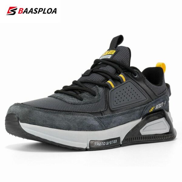 Baasploa Sneaker Imperméable Chaussures de Sport, Antidérapant et Respirant - Pour Homme et Femme