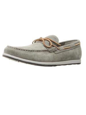 Chaussures Geox Homme Calarossa Mocassins, Gris Souri