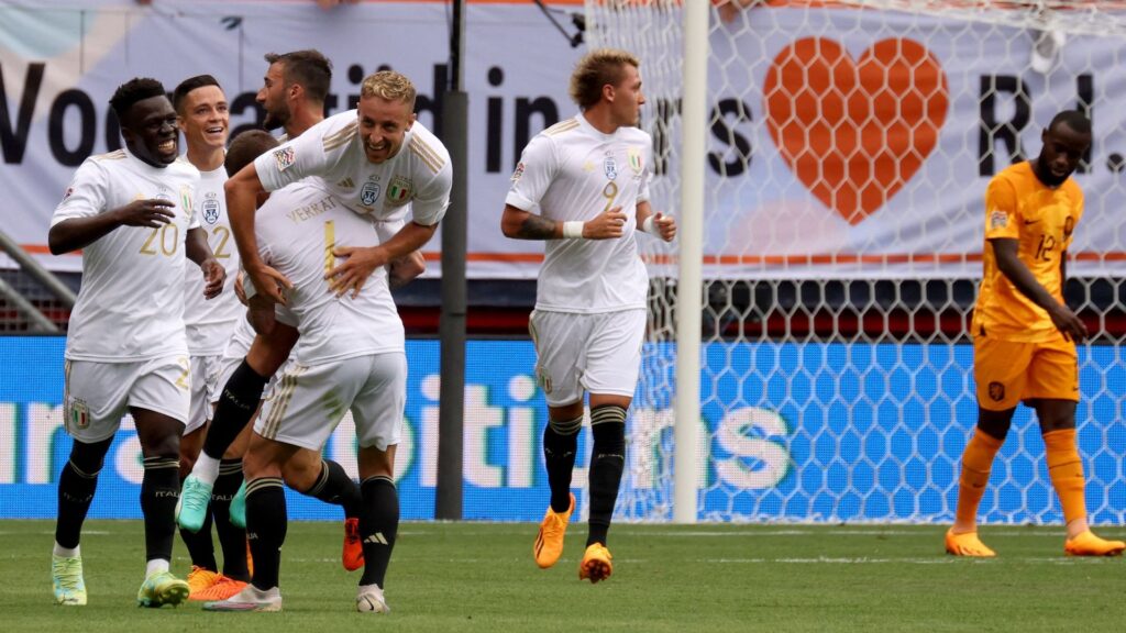 L'Italie domine les Pays-Bas et remporte la troisième place (2-3) Ligue des nations