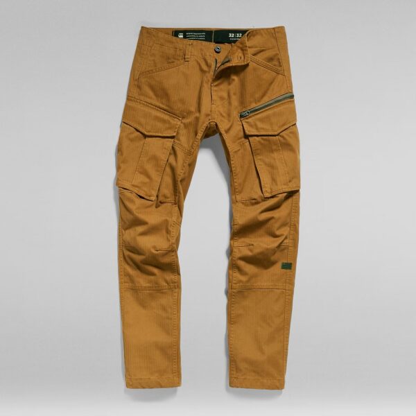 PANTALON ROVIC ZIP 3D STRAIGHT TAPERED BRUN