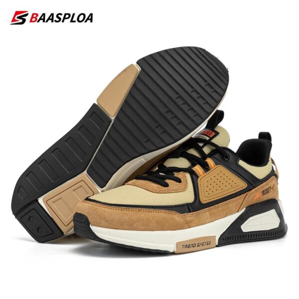 Baasploa Sneaker Imperméable Chaussures de Sport, Antidérapant et Respirant - Pour Homme et Femme