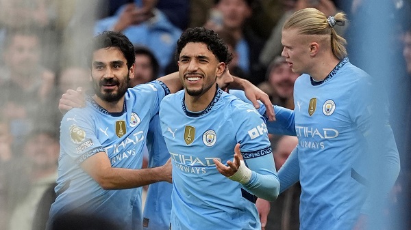 Man City se réveille; Omar Marmouche pulvérise les Magpies en débloquant son compteur de but