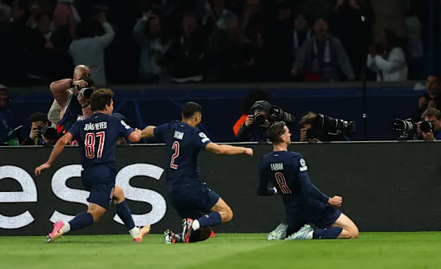L’histoire s’est écrite au parc des princes face à Arsenal